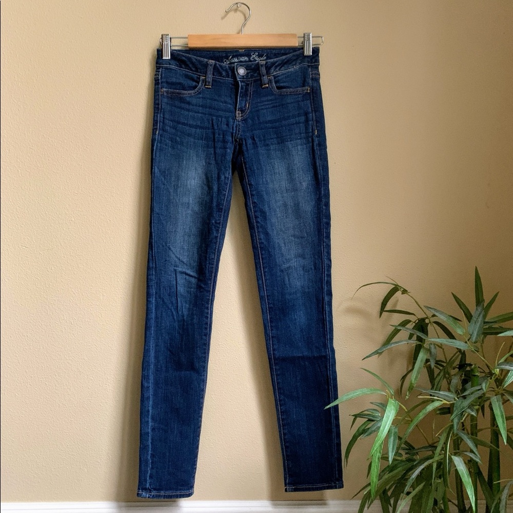 EUC AE American Eagle Outfitters Stretch Jeggings Skinny Jeans Women’s Size 0